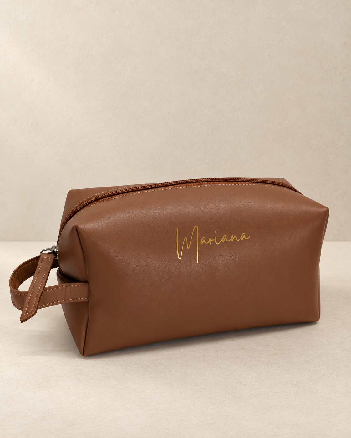 Necessaire em Couro Ecológico, imagem principal