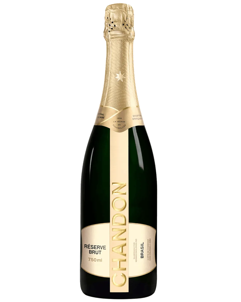 Espumante Branco Brut Chandon Réserve 750ml - Curadoria de Bebidas Coziness