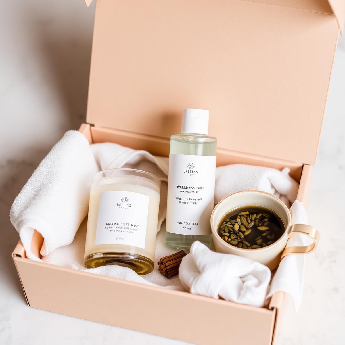 Slow Down — Kit Slow Down com vela, home spray, chá e toalha